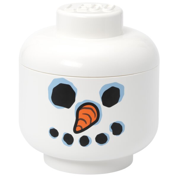 LEGO Boîte en forme de tête STORAGE HEAD GREEN SKELETON, L