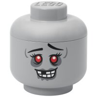 LEGO Boîte en forme de tête STORAGE HEAD GREEN SKELETON, L