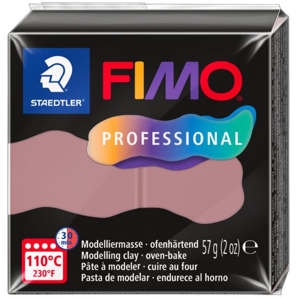 FIMO PROFESSIONAL Modelliermasse, ofenhärtend, 57 g, taupe