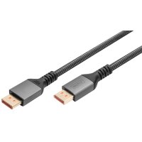 DIGITUS 16K 2.1 DisplayPort Anschlusskabel, 1,0 m, schwarz