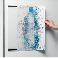 DURABLE Infohalter rPET, DIN A3, magnethaftend, transparent