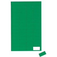 MAUL Symbole magnétique rectangle, 20 x 10 mm, vert
