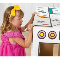 Fellowes Bankers Box XL Spielkarton SPIELBUS, aus Wellpappe