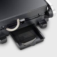 SEVERIN Kontaktgrill SEVINI Comfort KG 2399, Glas schwarz