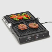 SEVERIN Kontaktgrill SEVINI Comfort KG 2399, Glas schwarz