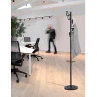 UNiLUX Portemanteau CALIFORNIA, hauteur: 1.750 mm, noir