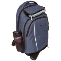 WEDO Sac à dos pour ordinateur portable Denim, bleu