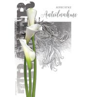CACTUS Trauerkarte "Callas"