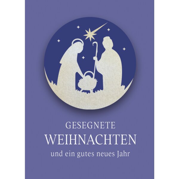 CACTUS Mini-Weihnachtskarte "Stern"