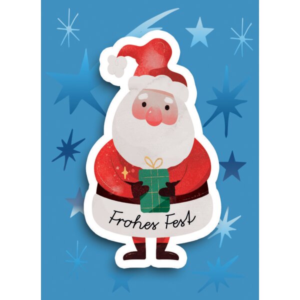 CACTUS Mini-Weihnachtskarte "Stern"