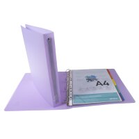 EXACOMPTA Classeur à anneaux Chromaline, 4...