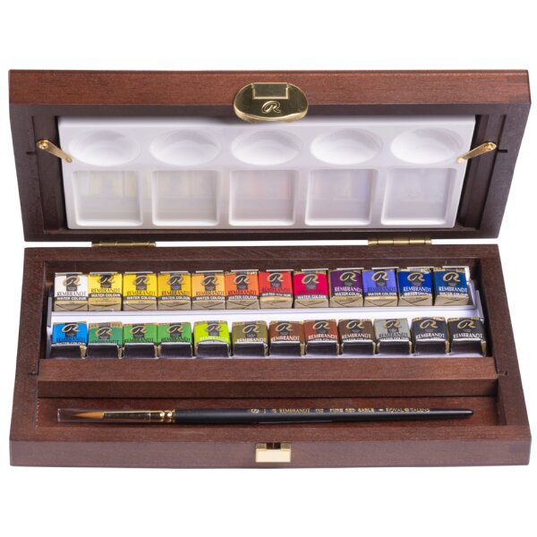 ROYAL TALENS REMBRANDT Kit aquarelle, godets