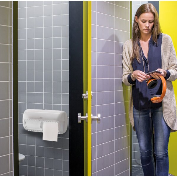 TORK Papier toilette, 2 couches, blanc