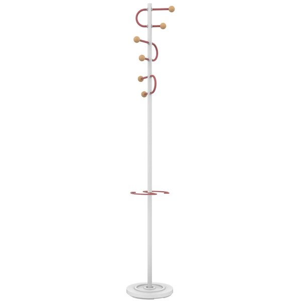 UNiLUX Portemanteau STUDIO, hauteur: 1.750 mm, blanc/vert