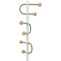 UNiLUX Portemanteau STUDIO, hauteur: 1.750 mm, blanc/vert