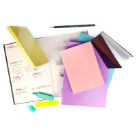 kangaro Cahier de croquis, 160 pages, A4, jaune pastel