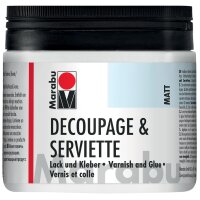 Marabu Servietten-Lack & Kleber, matt, 500 ml, Dose