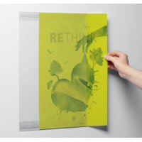 DURABLE Support dinformation rPET, A3, transparent