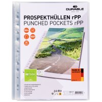 DURABLE Pochette perforée PREMIUM, A4, rPP,...