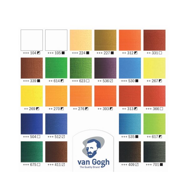 ROYAL TALENS Van Gogh Mallette de peinture à huile Expert