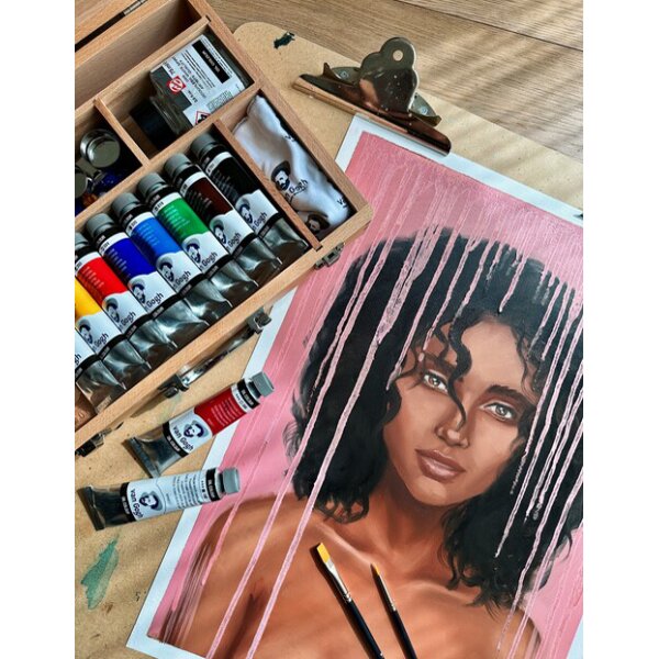 ROYAL TALENS Van Gogh Mallette de peinture à huile Expert