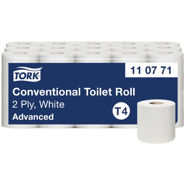 TORK Toilettenpapier, 2-lagig, weiss, Grosspackung
