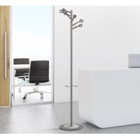 UNiLUX Portemanteau BOURGEON, (H)1.740 mm, gris...