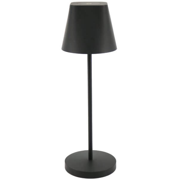 UNiLUX Lampe de table LED rechargeable AVA, sur pied, orange