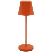 UNiLUX Akku-LED-Tischleuchte AVA, Standfuss, orange