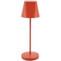 UNiLUX Lampe de table LED rechargeable AVA, sur pied, orange