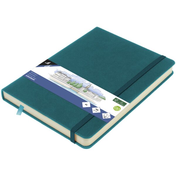 kangaro Cahier de croquis, couverture rigide, A5, vieux rose