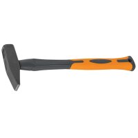 Bradas Schlosserhammer, 100 g, anthrazit orange