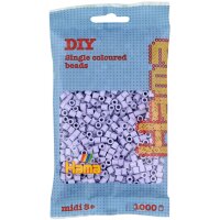 Hama Perles à repasser midi, dans un sachet, aubergine