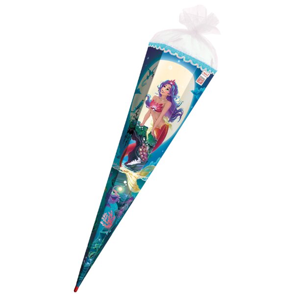 ROTH Schultüte "Magische Meerjungfrau", eckig, 850 mm