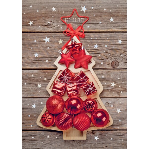 CACTUS Weihnachtskarte Geschenke