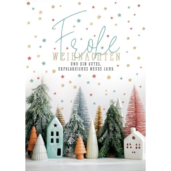 CACTUS Weihnachtskarte Geschenke