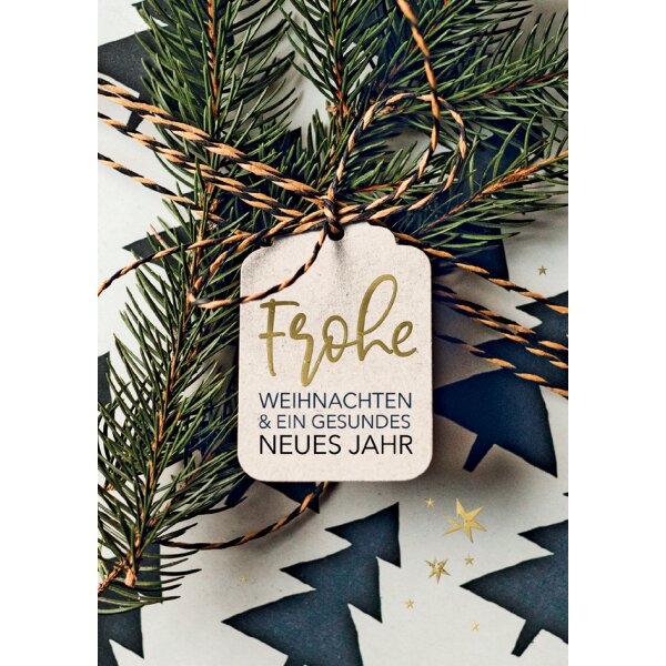 CACTUS Weihnachtskarte Geschenke