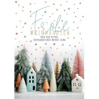 CACTUS Weihnachtskarte Geschenke