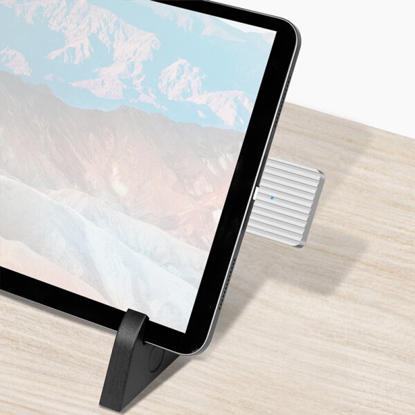 LogiLink Boîtier SSD externe, USB-C - PCIe NVMe, argent