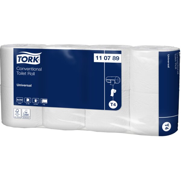 TORK Toilettenpapier, 2-lagig, weiss