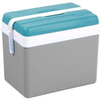 EDA Glacière, plastique, 35 litres, gris / bleu...