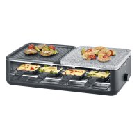 SEVERIN Raclette-gril RG 2366, pierre et plaque de cuisson