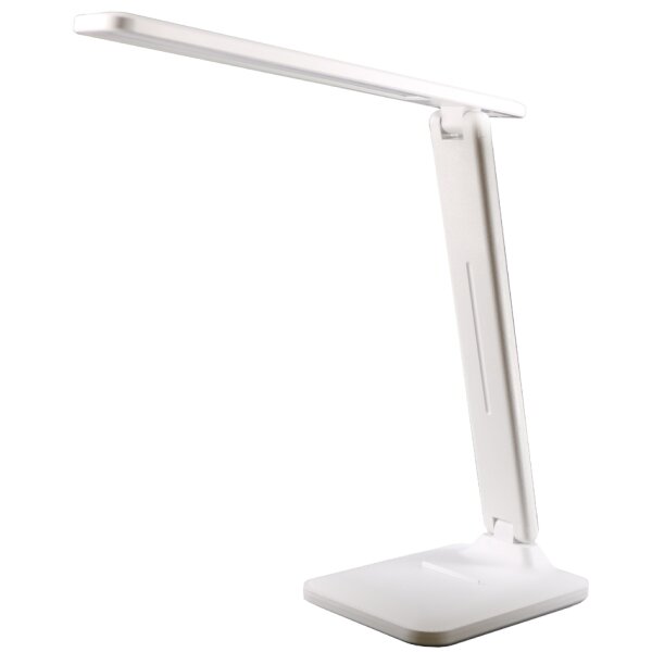 UNiLUX Akku-LED-Tischleuchte HALO, Standfuss, weiss