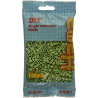 Hama Perles à repasser midi, dans un sachet, matcha