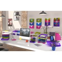 CEP Porte-revues HAPPY, format A4, couleurs assorties