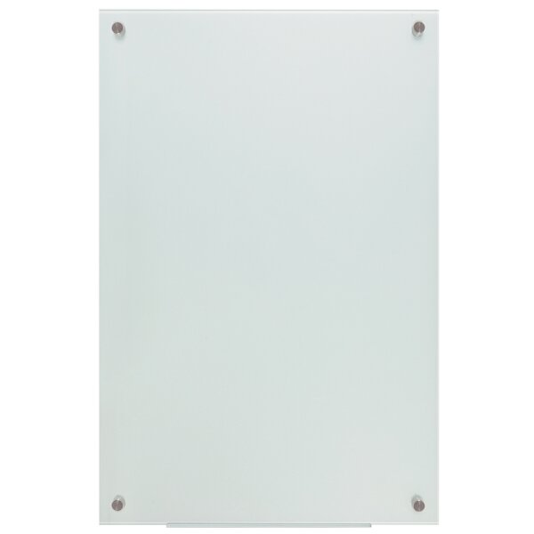 LogiLink Tableau magnétique en verre, (L)900x(H)600mm, blanc
