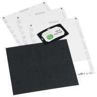 DURABLE Namensschild aus Recycling-Papier, 54 x 90 mm