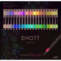 uni-ball Feutres EMOTT, étui carton de 40...