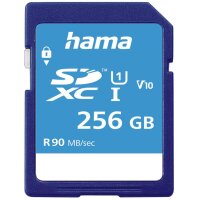 hama Speicherkarte SecureDigital HC, Klasse 10, 256 GB