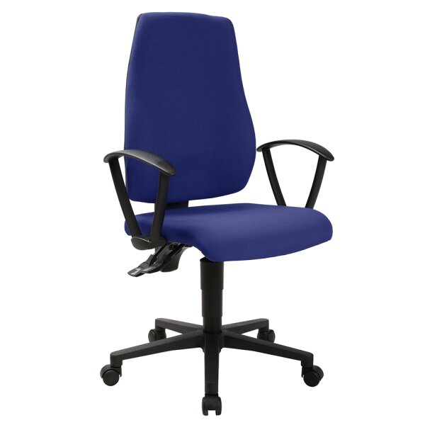 Topstar Chaise de bureau pivotante Maxx 500, bleu